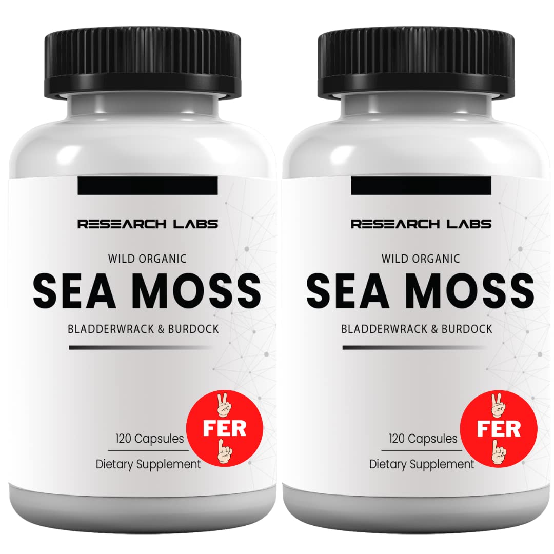 Foto 1 | Cápsulas De Musgo Marino Irlandés Supplement Research Labs, 240 Píldoras - Venta Internacional.
