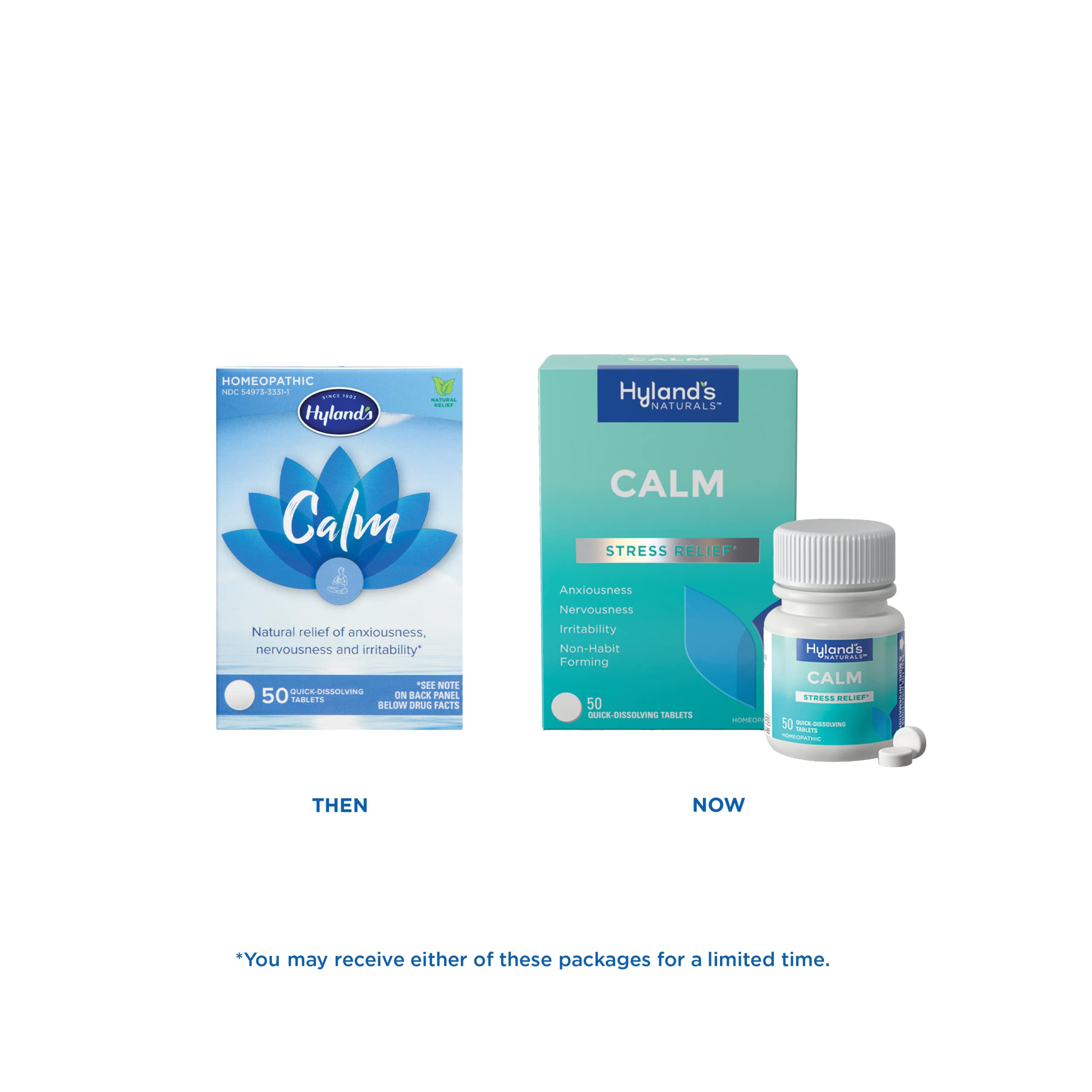 Foto 3 pulgar | Suplemento Hyland's Calm Tablets Stress Relief 50 Tabletas - Venta Internacional.