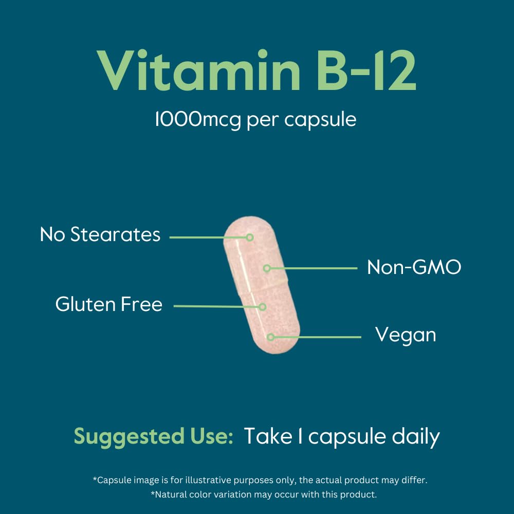 Foto 7 pulgar | Vitamina B12 Bestvite Metilcobalamina 1000 Mcg 240 Cápsulas - Venta Internacional.