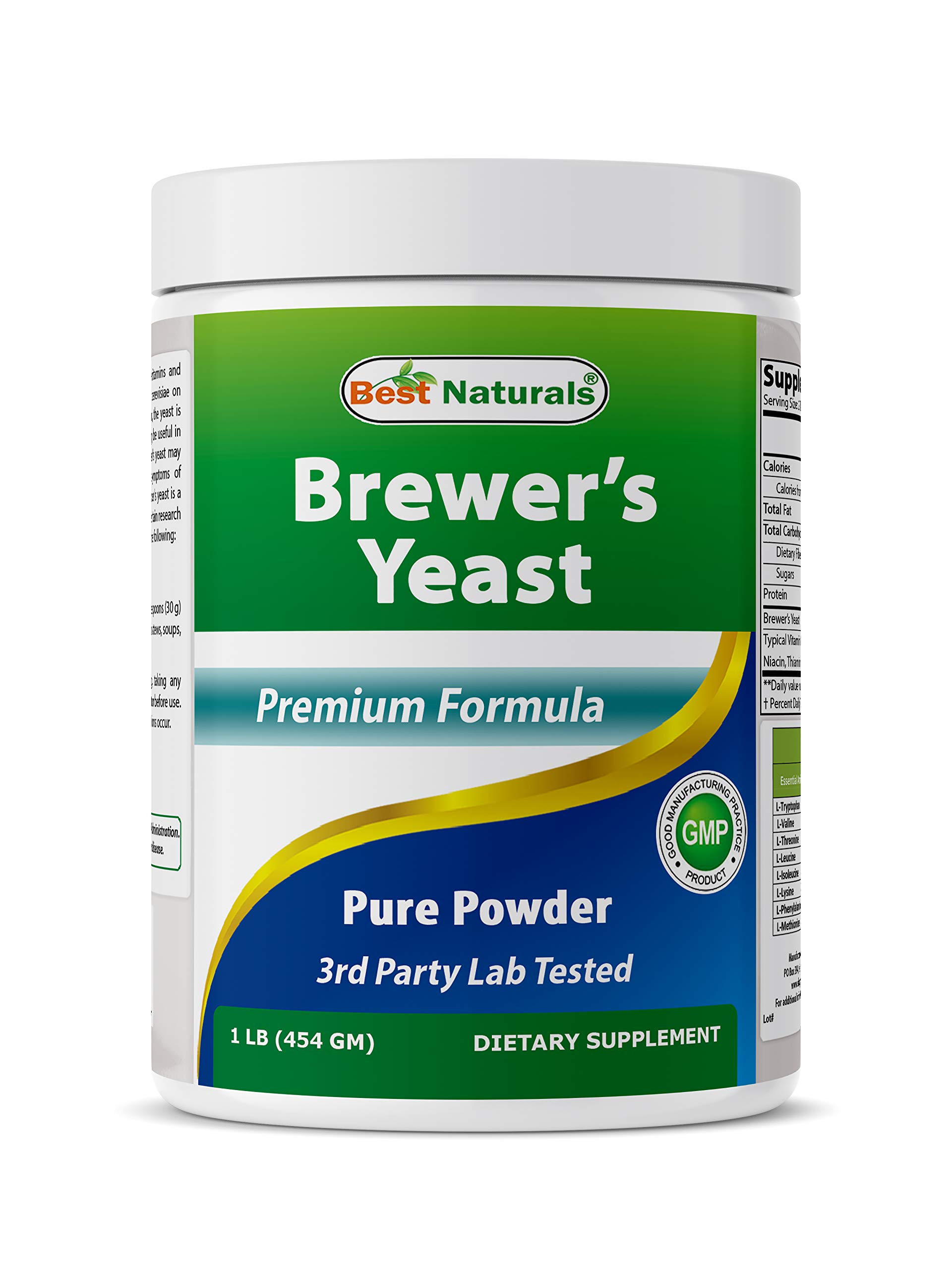 Levadura De Cerveza En Polvo Best Naturals 454 G - Venta Internacional.