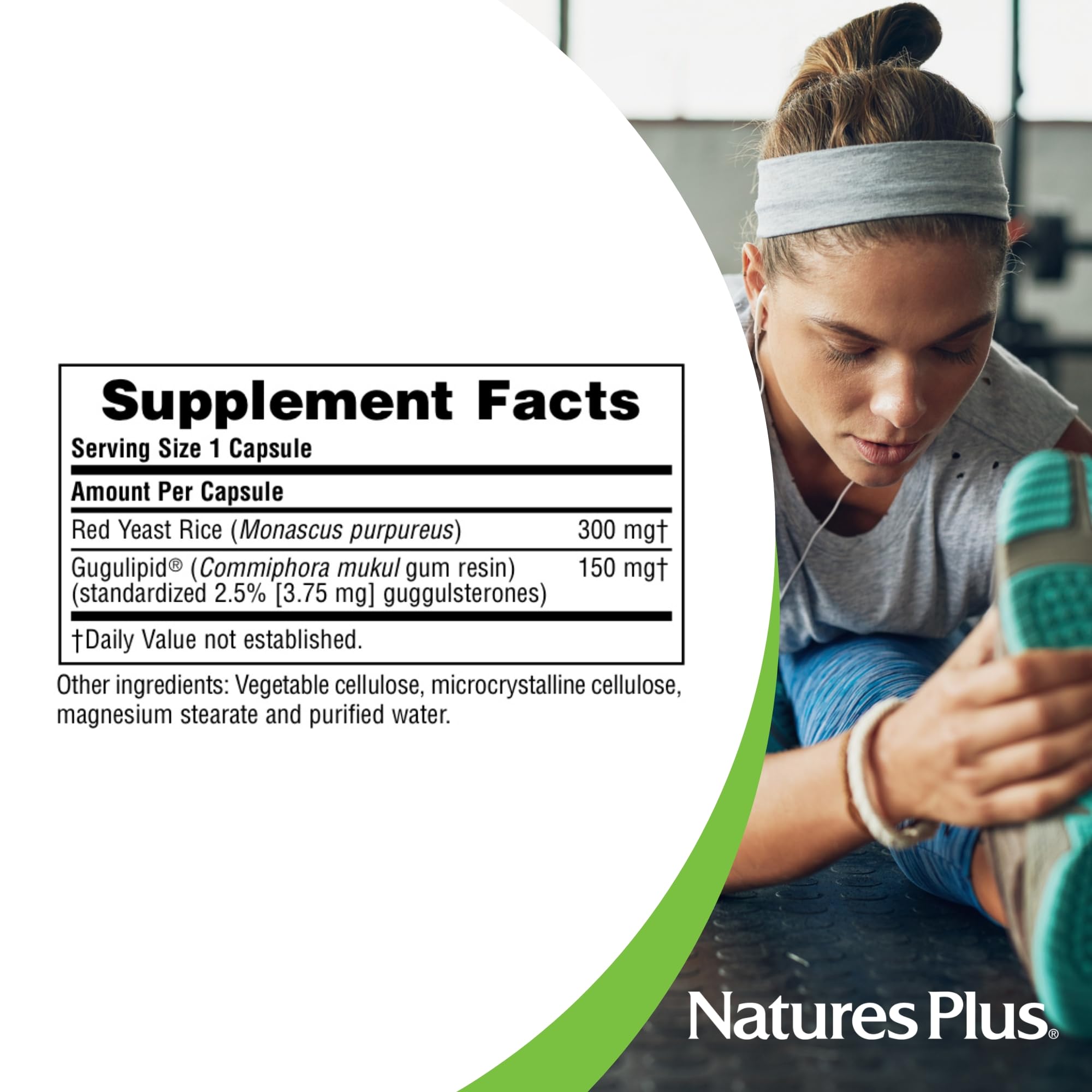Foto 5 pulgar | Suplemento Naturesplus Gugulipid De Arroz De Levadura Roja 60 Cápsulas - Venta Internacional.