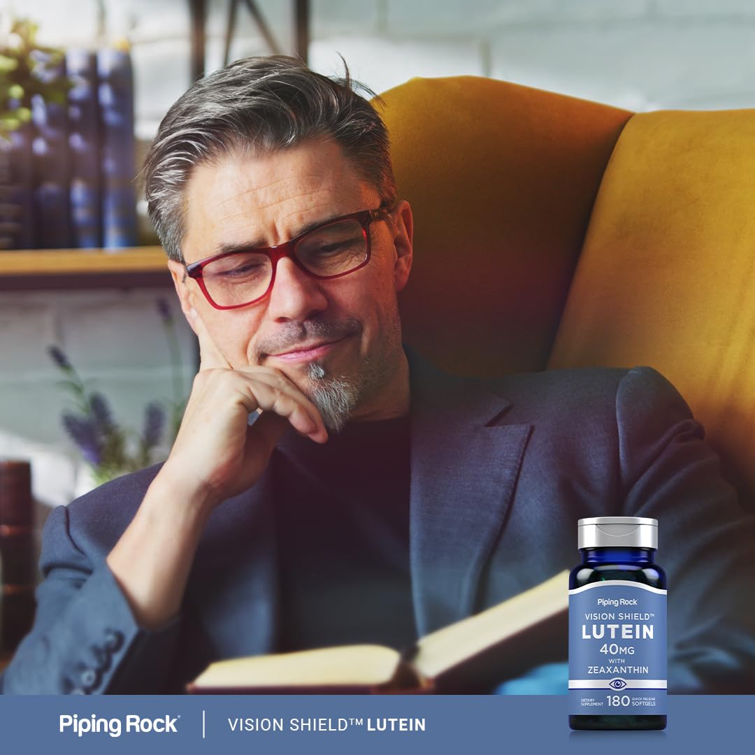 Foto 6 | Suplemento Piping Rock De Luteína Y Zeaxantina 40 Mg 180 Cápsulas Blandas - Venta Internacional.