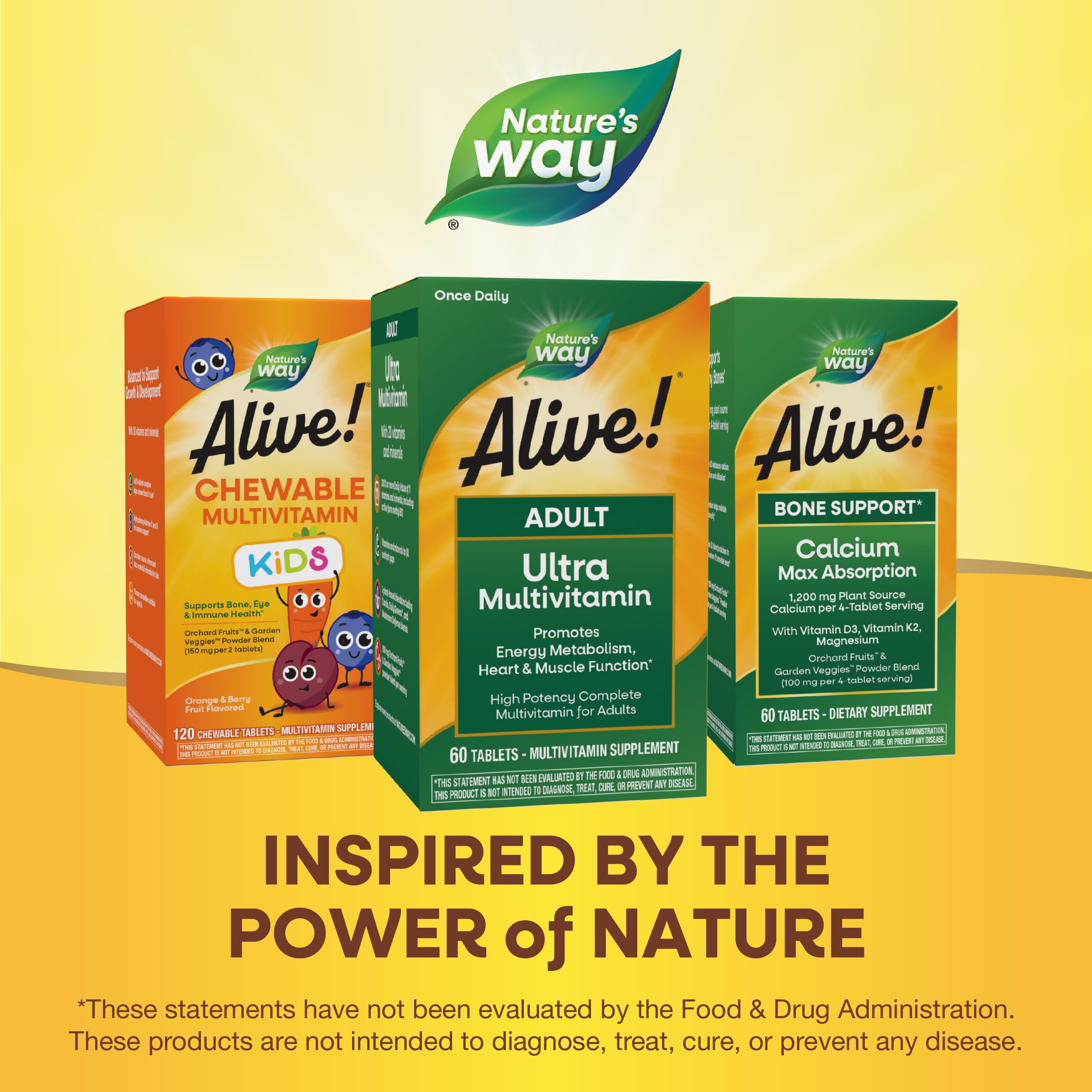 Foto 8 pulgar | ¡complementa Nature's Way Alive! Ultramultivitamínico Para Adultos, 60 Comprimidos - Venta Internacional.