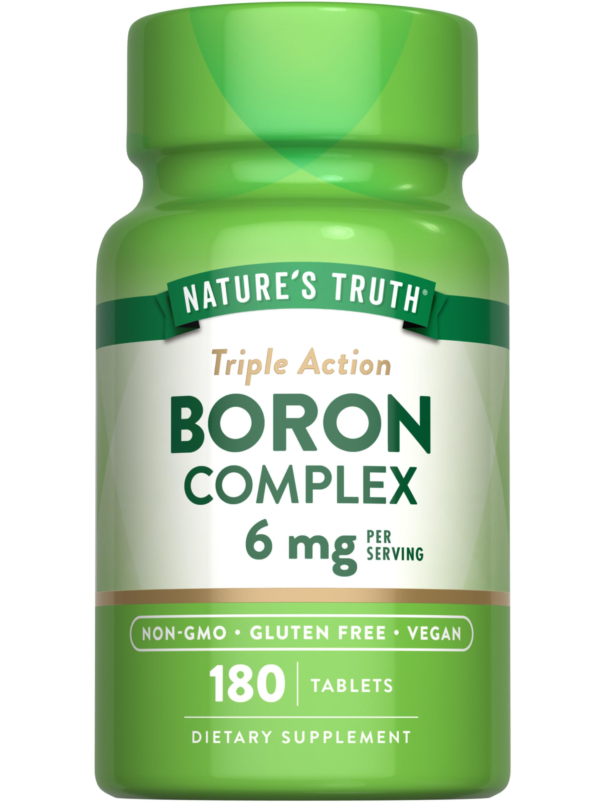 Foto 1 | Suplemento Del Complejo De Boro De Triple Acción De Nature's Truth, 6 Mg - Venta Internacional.