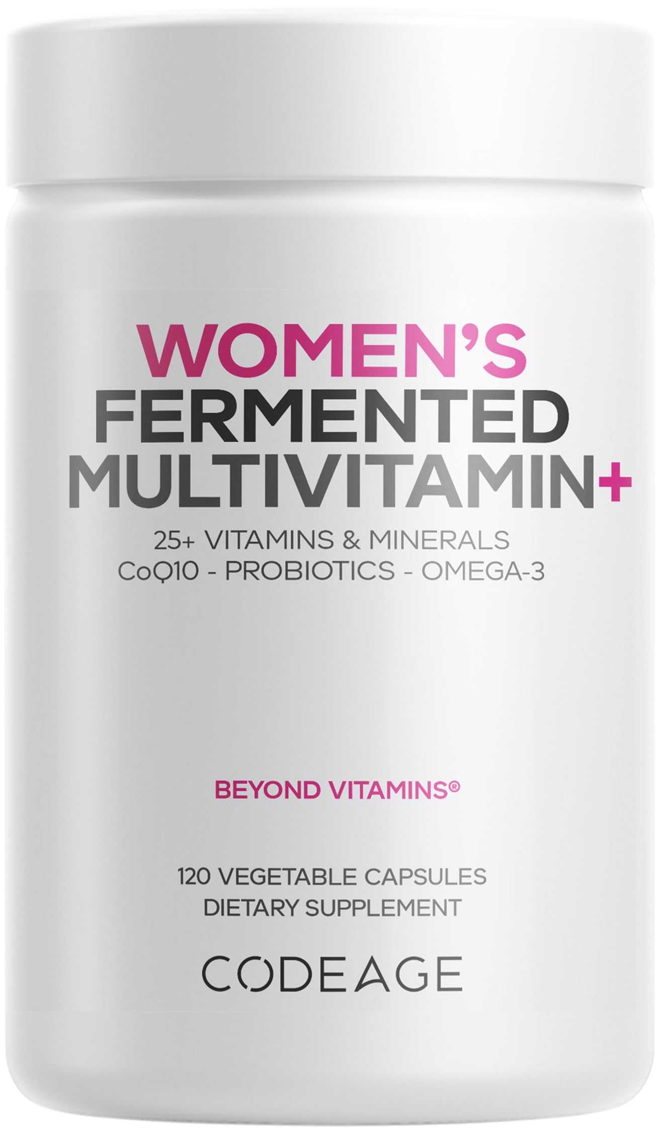 Foto 1 | Multivitamínico Codeage Women's Daily 25+ Con Más De 25 Vitaminas 120 Cápsulas - Venta Internacional.