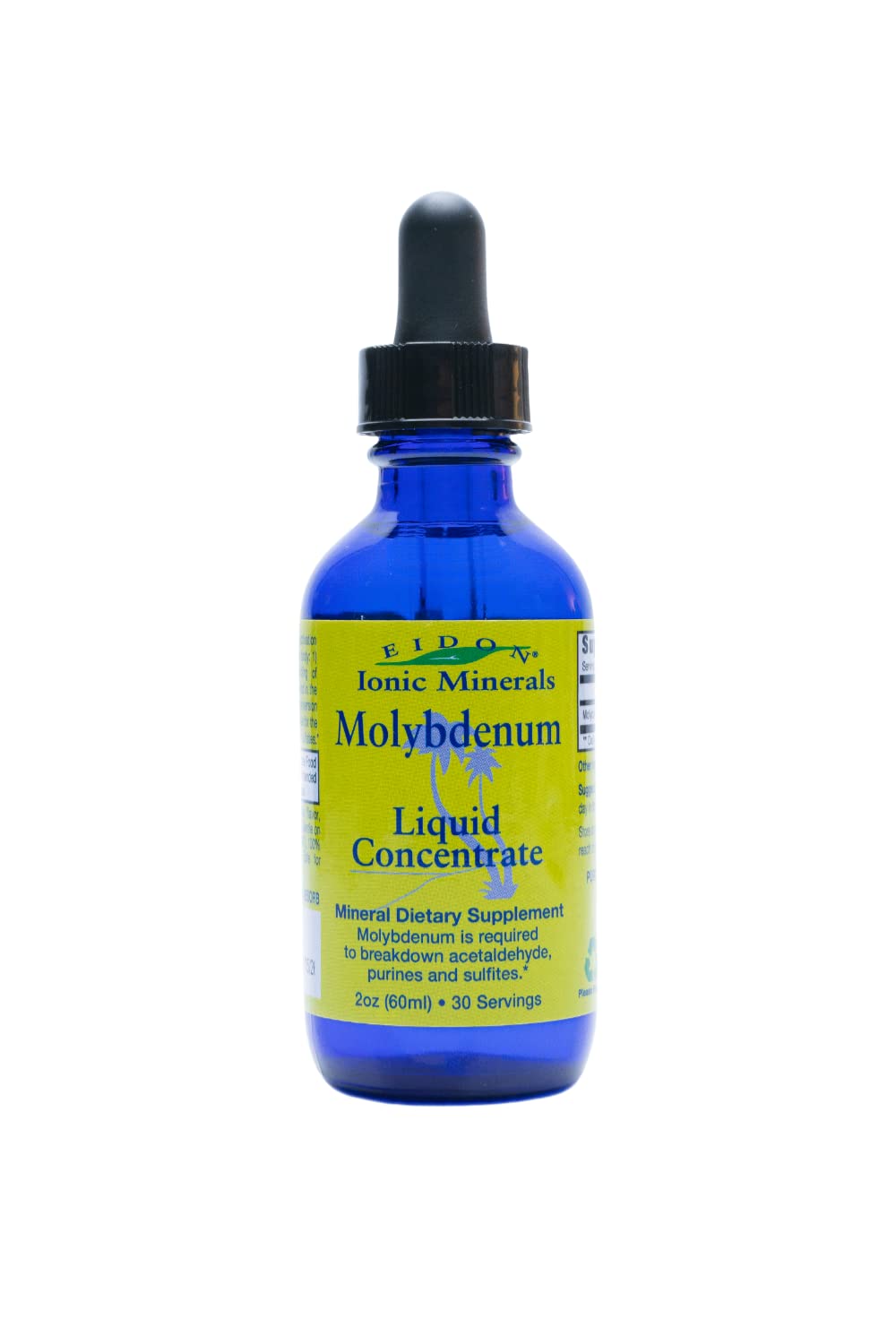Suplemento De Molibdeno Líquido Eidon Ionic Minerals, 60 Ml - Venta Internacional.