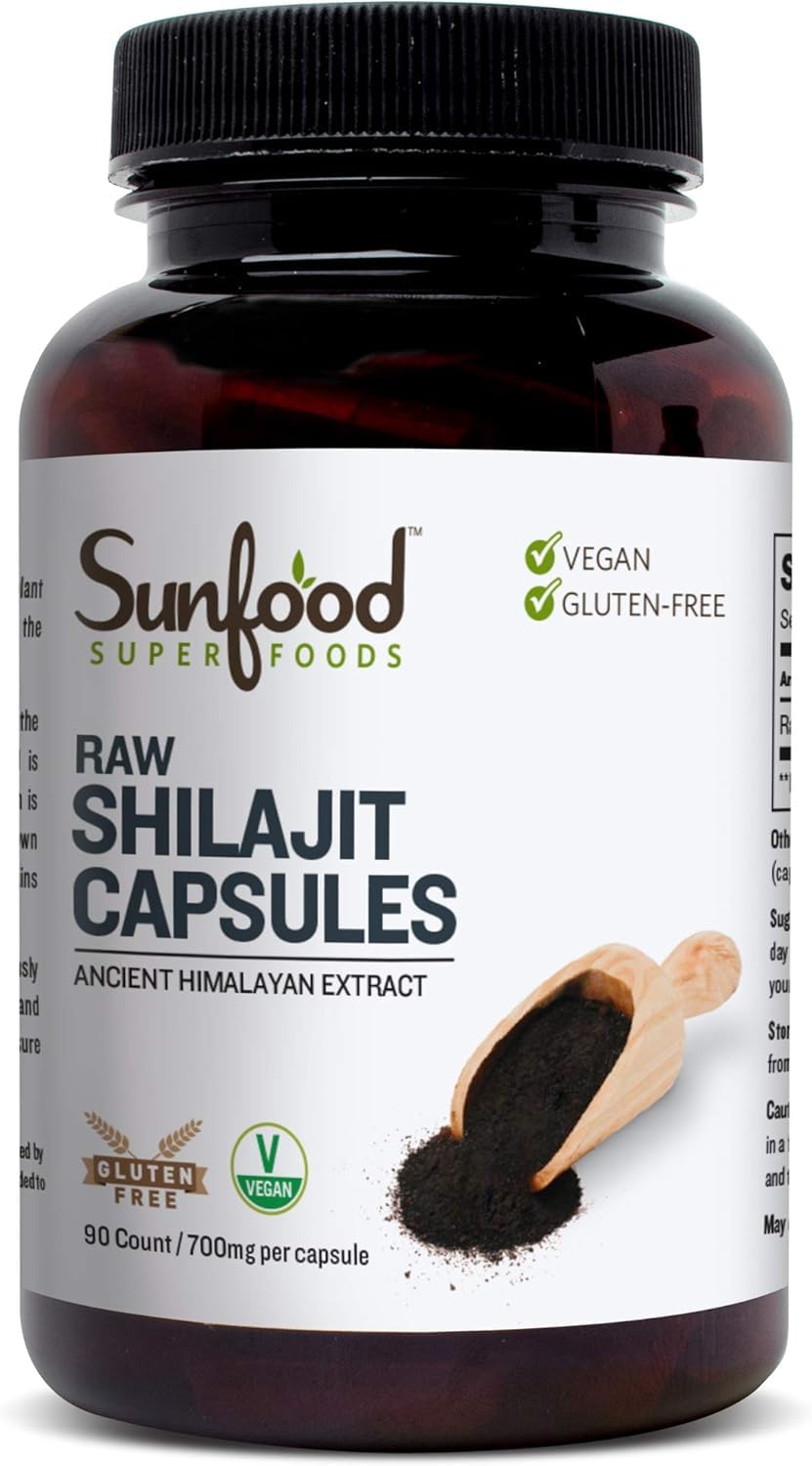 Foto 1 | Suplemento Sunfood Superfoods, Cápsulas De Shilajit, 90 Cápsulas - Venta Internacional.