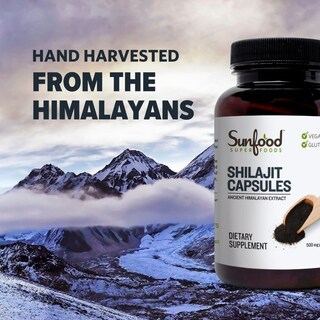 Foto 5 | Suplemento Sunfood Superfoods, Cápsulas De Shilajit, 90 Cápsulas - Venta Internacional.