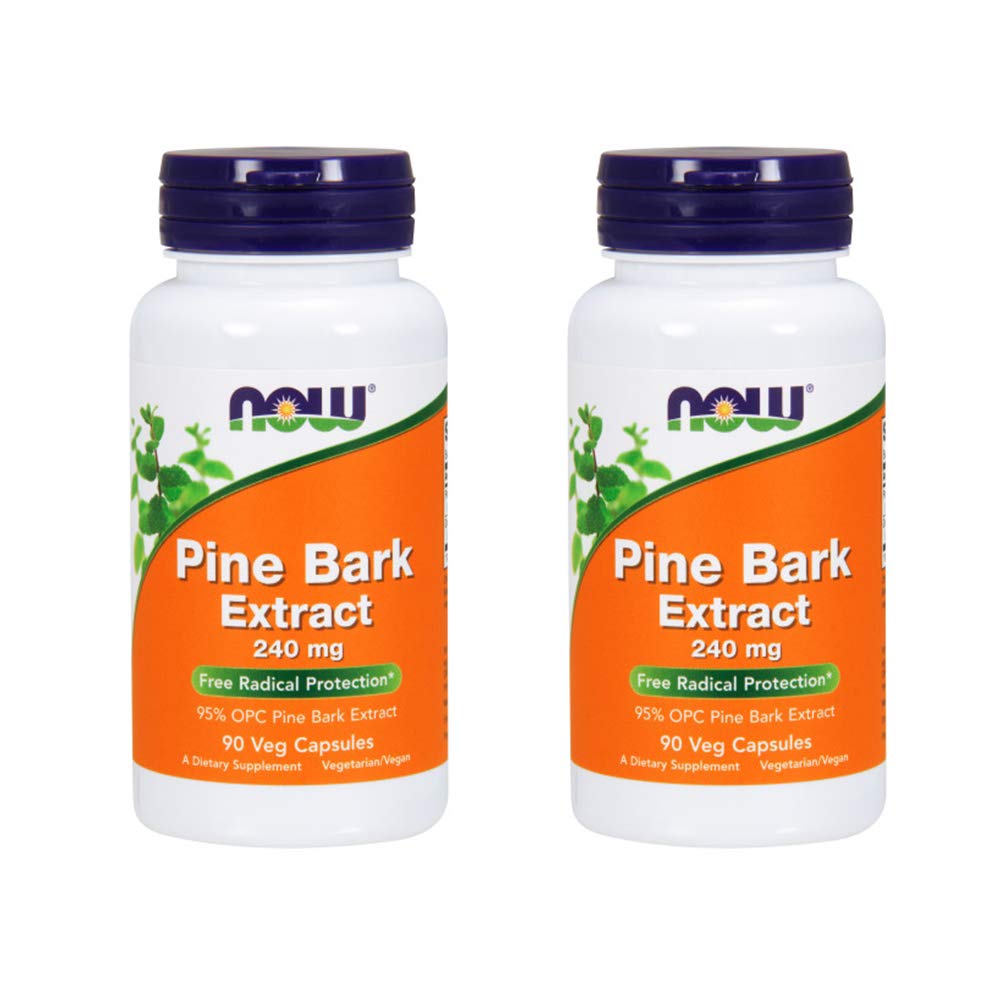 Suplemento Now Foods Extracto De Corteza De Pino 240 Mg 90 Cápsulas X2 - Venta Internacional.