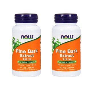 Foto 1 | Suplemento Now Foods Extracto De Corteza De Pino 240 Mg 90 Cápsulas X2 - Venta Internacional.