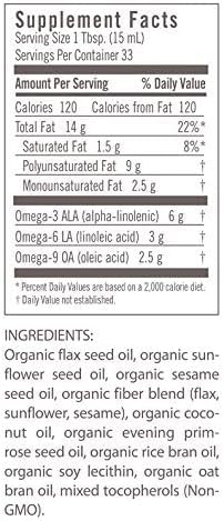 Foto 2 | Mezcla De Aceites Omega Flora Udo's Choice High-lignan 369 500 Ml - Venta Internacional.