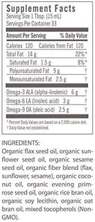Foto 2 | Mezcla De Aceites Omega Flora Udo's Choice High-lignan 369 500 Ml - Venta Internacional.