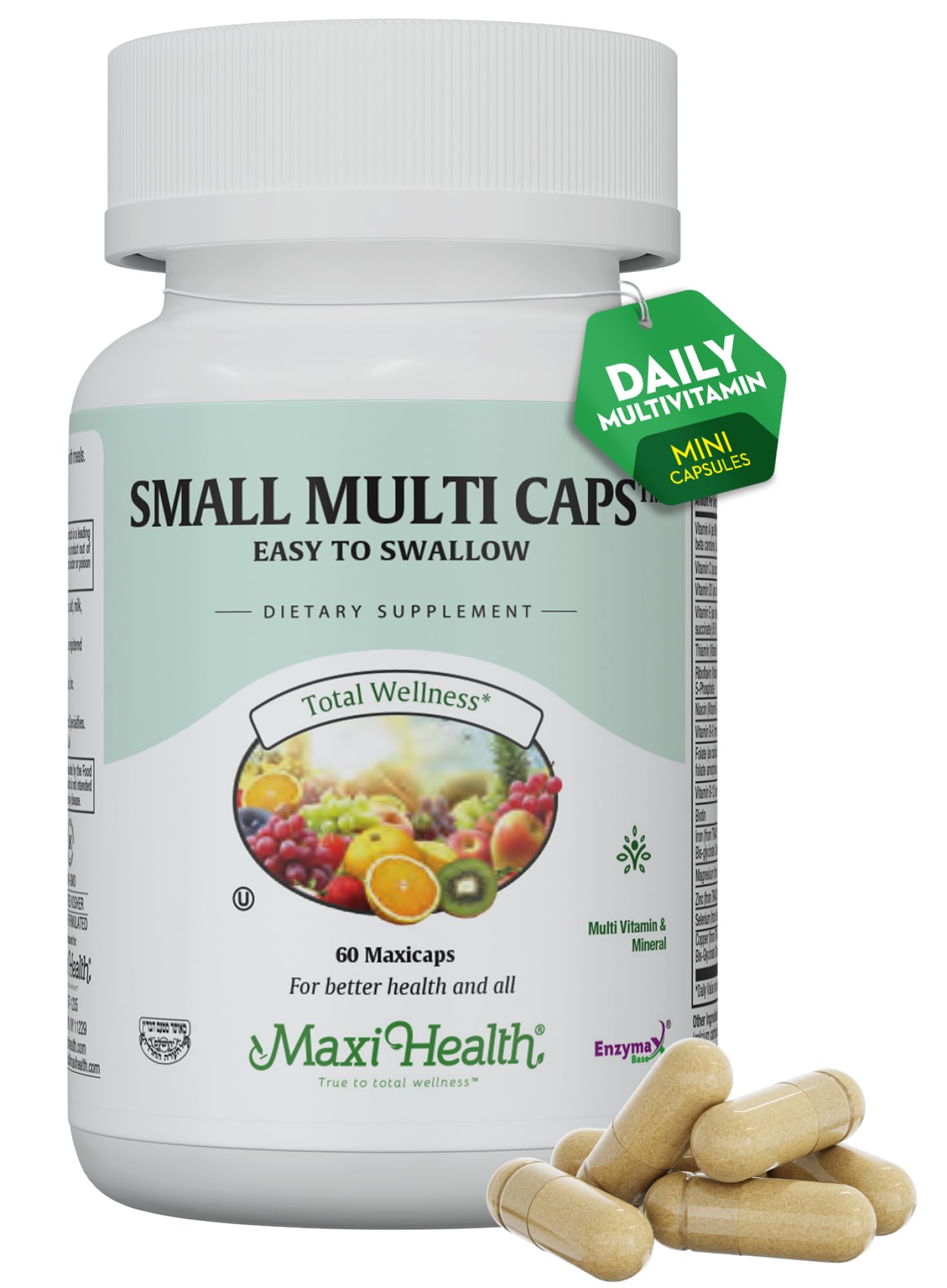 Foto 2 pulgar | Multivitamínico Maxi Health Total Wellness 60 Cápsulas - Venta Internacional.