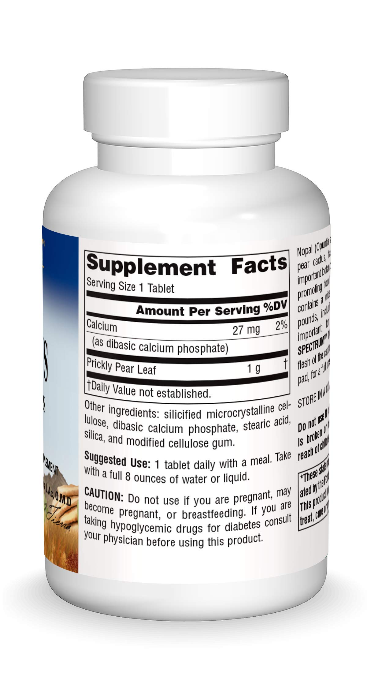 Foto 4 pulgar | Suplemento Planetary Herbals: Nopal Cactus De Espectro Completo - Venta Internacional.