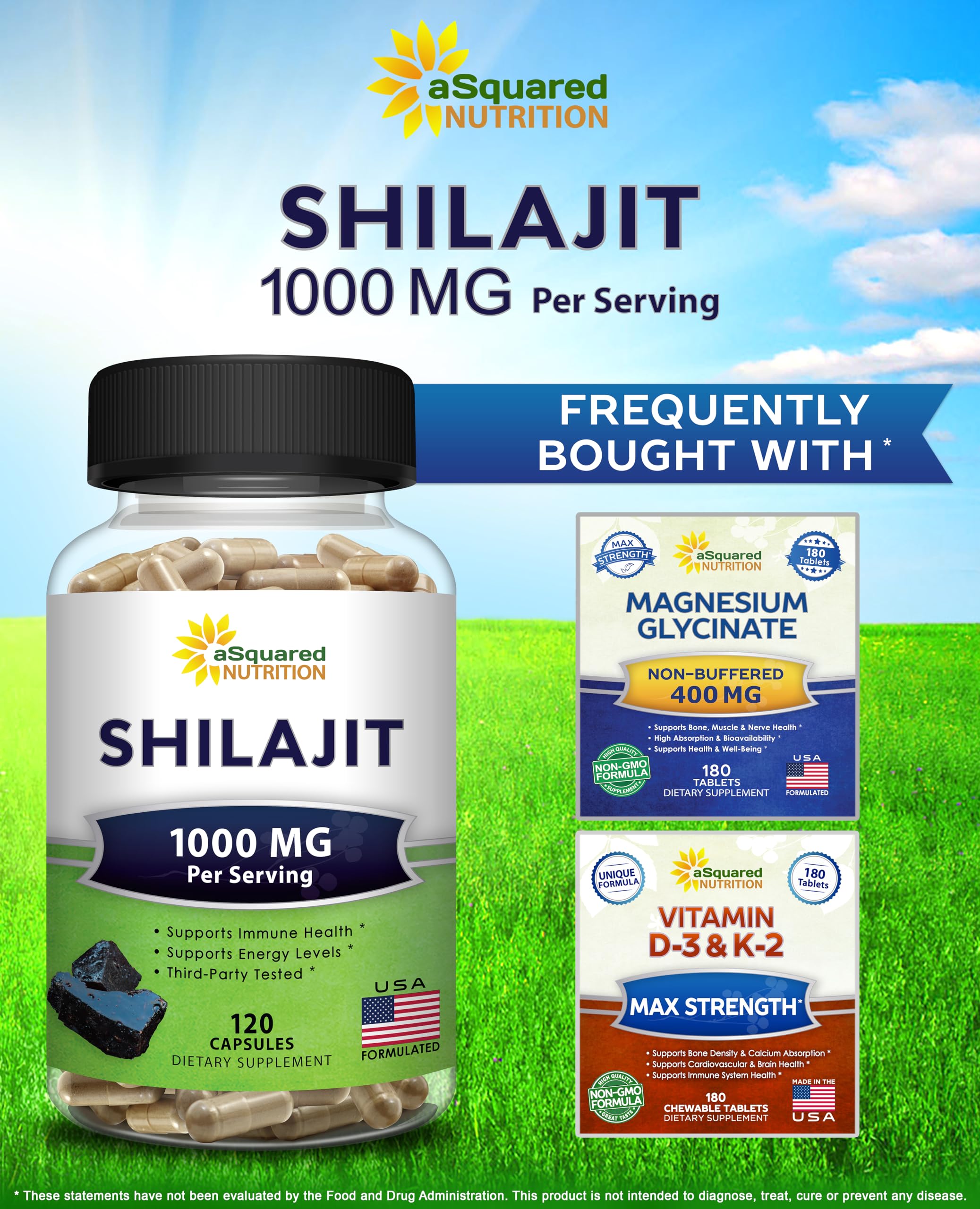 Foto 8 pulgar | Suplemento Squared Nutrition Shilajit 1000 Mg 120 Cápsulas - Venta Internacional.