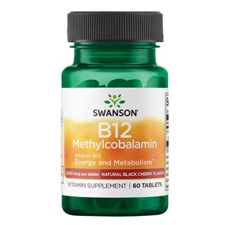 Foto 1 | Suplemento De Metilcobalamina Y Vitamina B-12 De Swanson, 2,5 Mg, 60 Tabletas - Venta Internacional.