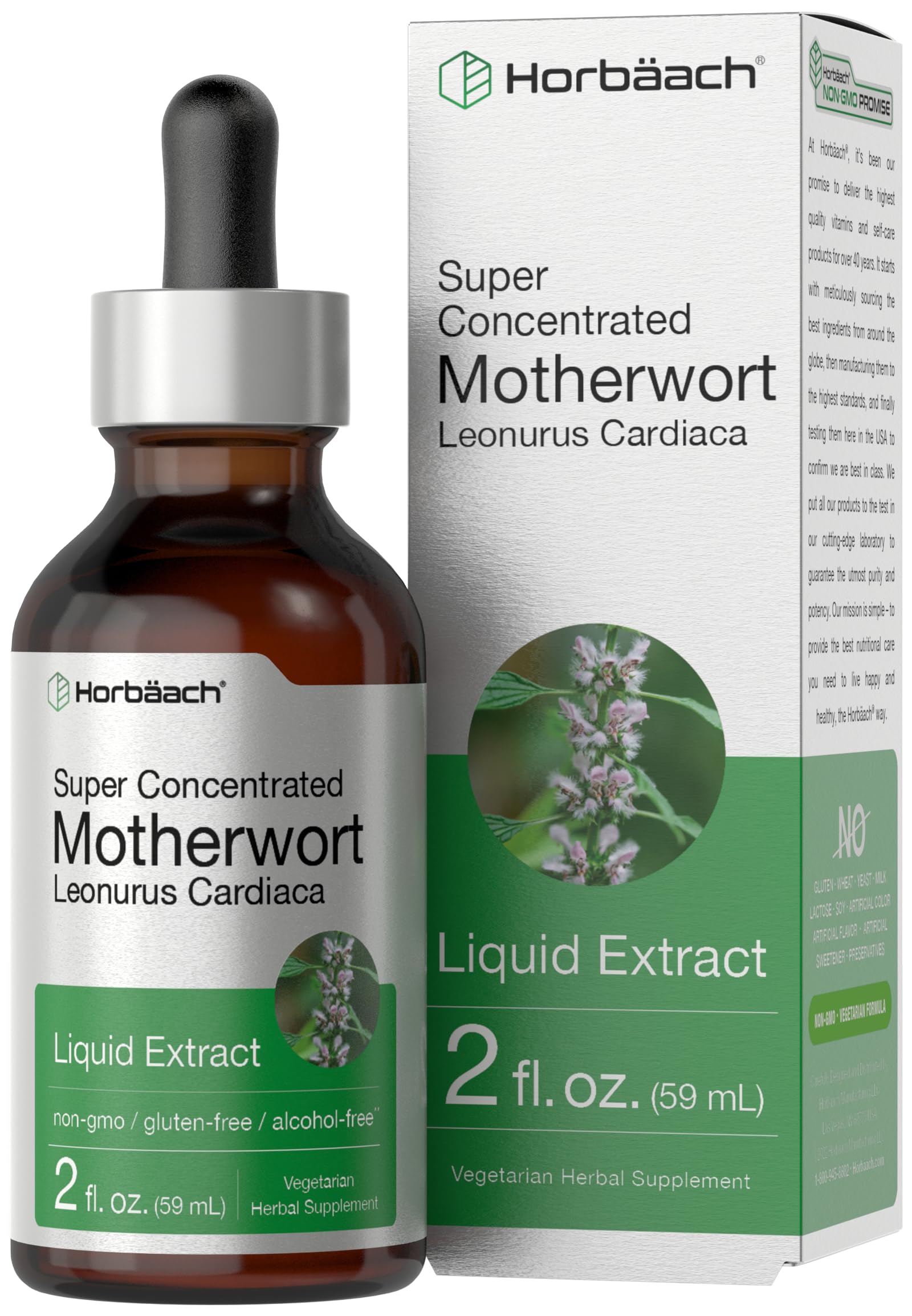Foto 2 pulgar | Suplemento De Tintura De Extracto De Hierba Madre De Horbäach, 60 Ml - Venta Internacional.