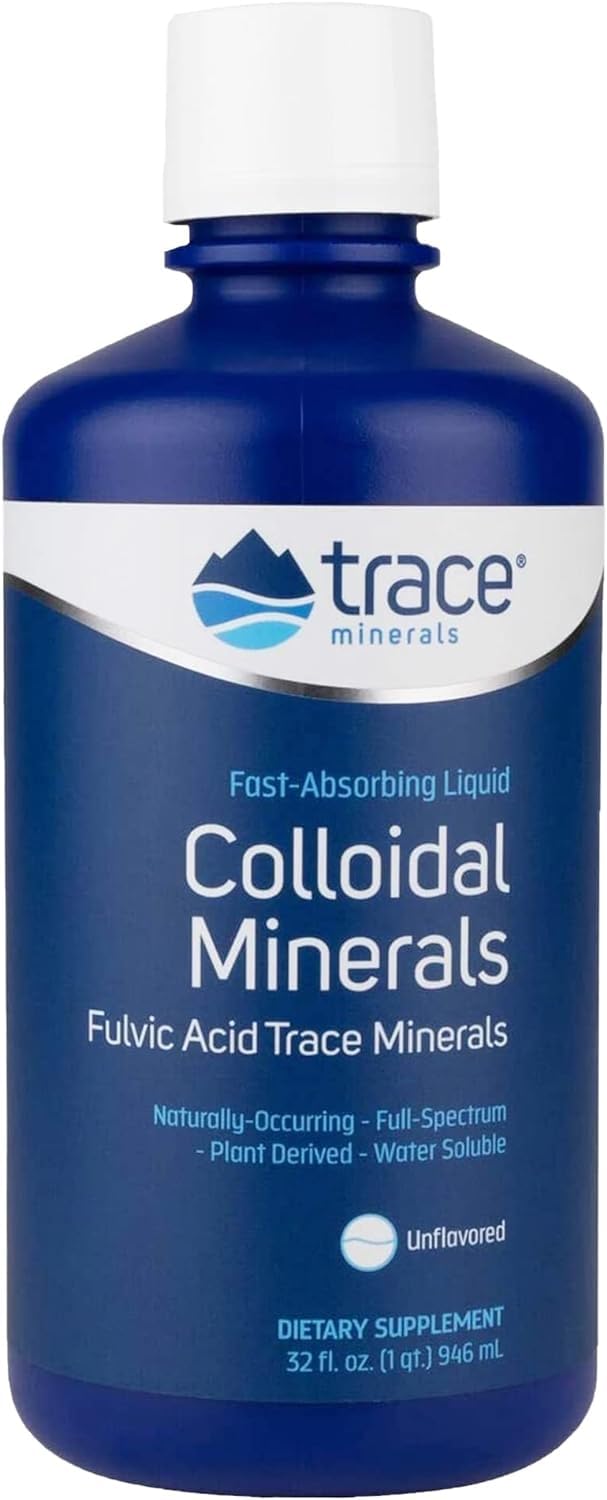 Suplementos, Oligoelementos, Minerales Coloidales, Líquidos, 946 Ml - Venta Internacional.