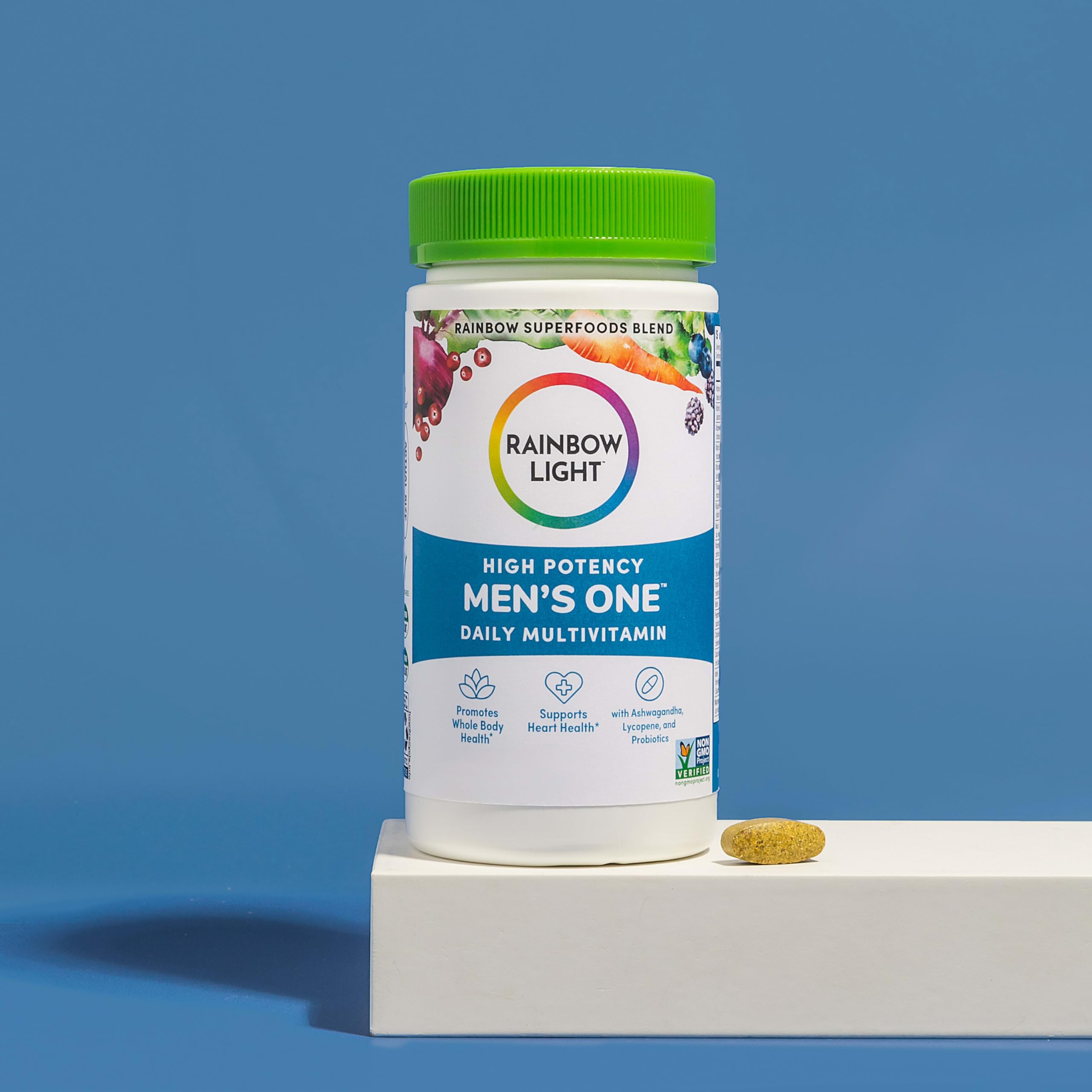 Foto 6 | Multivitamínico Rainbow Light One De Alta Potencia Para Hombre, 150 Unidades - Venta Internacional.