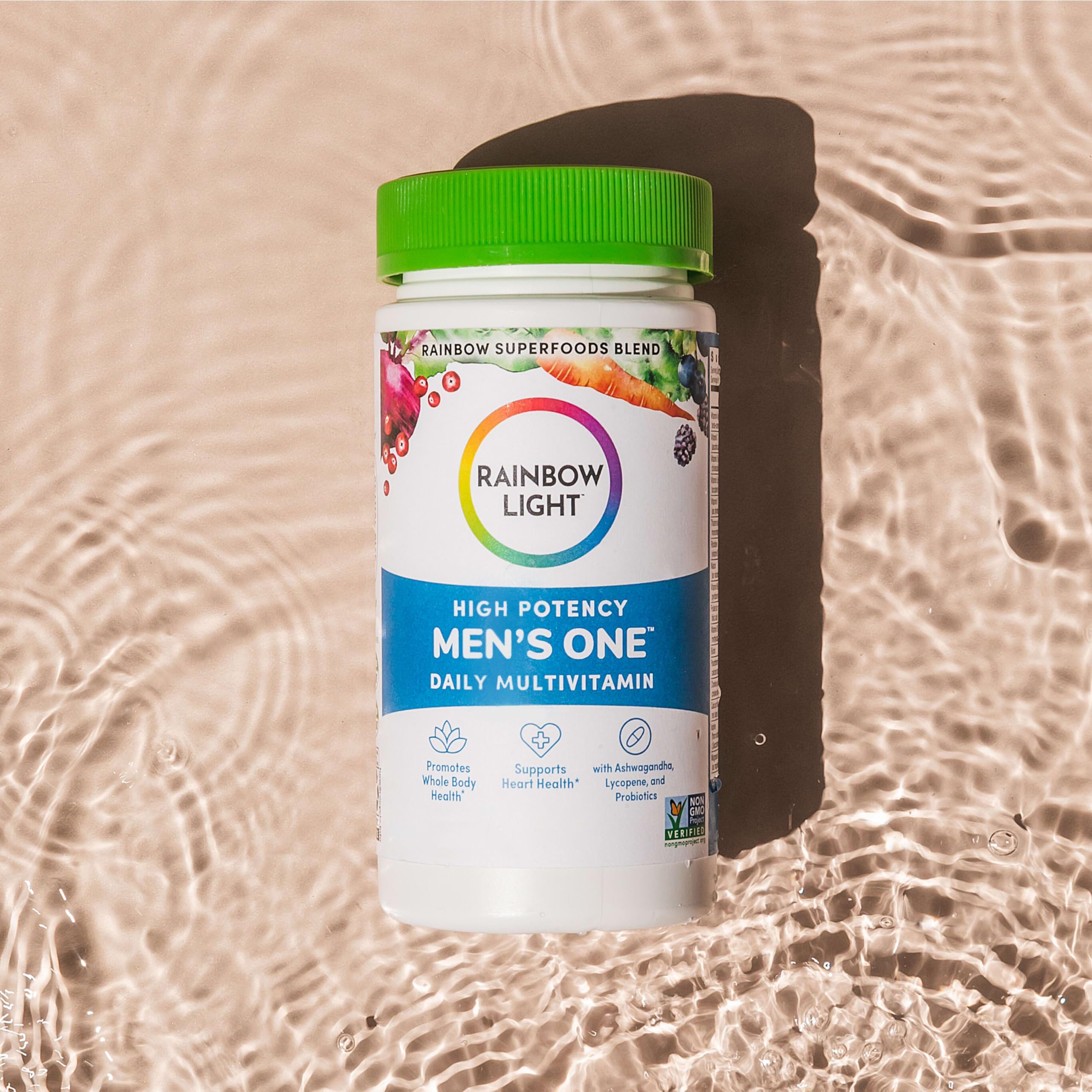 Foto 7 | Multivitamínico Rainbow Light One De Alta Potencia Para Hombre, 150 Unidades - Venta Internacional.