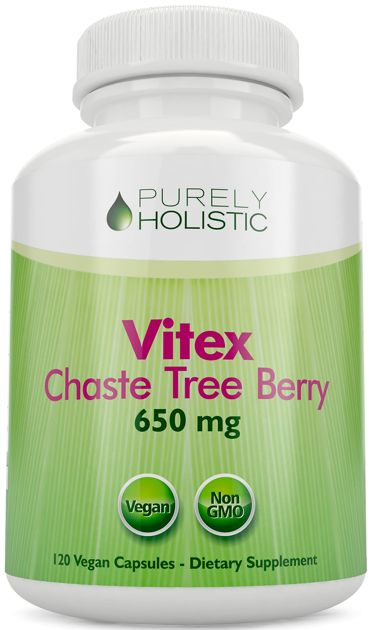 Foto 1 | Suplemento Purly Holistic Sauzgatillo Vitex 650 Mg 120 Cápsulas - Venta Internacional.