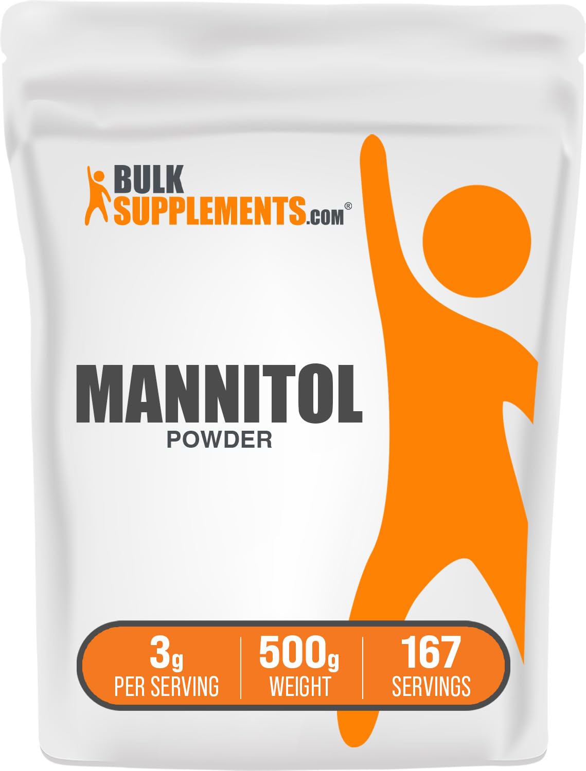 Foto 2 pulgar | Suplemento Bulksupplements.com Manitol En Polvo 500 G - Venta Internacional.