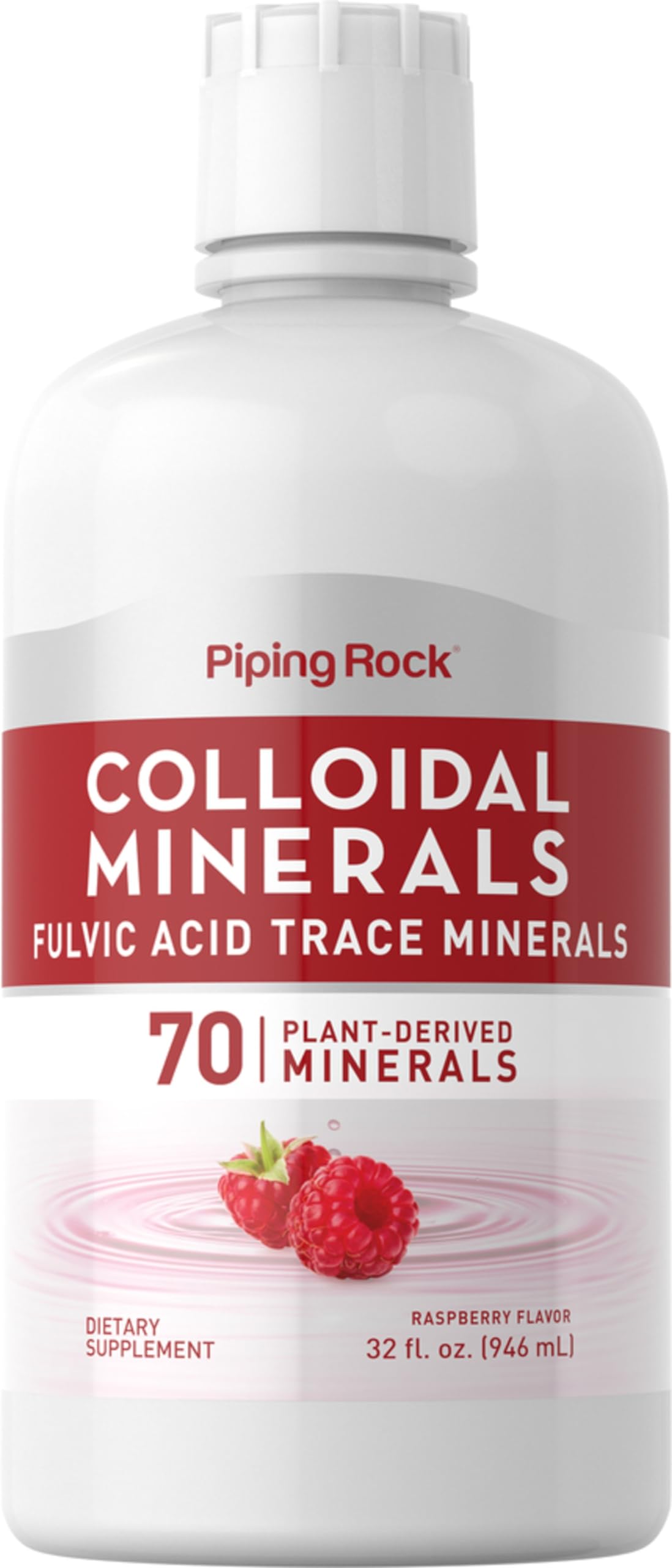 Foto 2 pulgar | Suplemento Líquido De Minerales Coloidales Piping Rock 946 Ml - Venta Internacional.