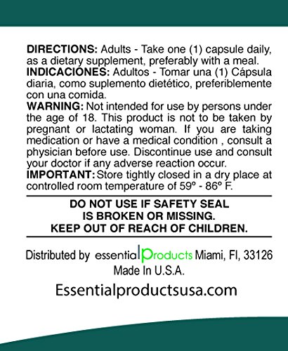 Foto 4 pulgar | Suplemento Elp Essential Anamu 550 Mg 100 Cápsulas - Venta Internacional.