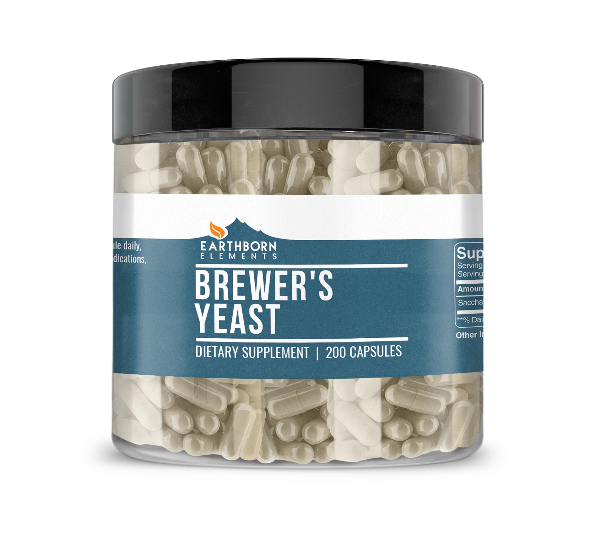 Foto 2 pulgar | Suplementos Dietéticos Earthborn Elements Brewer's Yeast 200 Cápsulas - Venta Internacional.