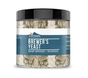 Foto 1 | Suplementos Dietéticos Earthborn Elements Brewer's Yeast 200 Cápsulas - Venta Internacional.