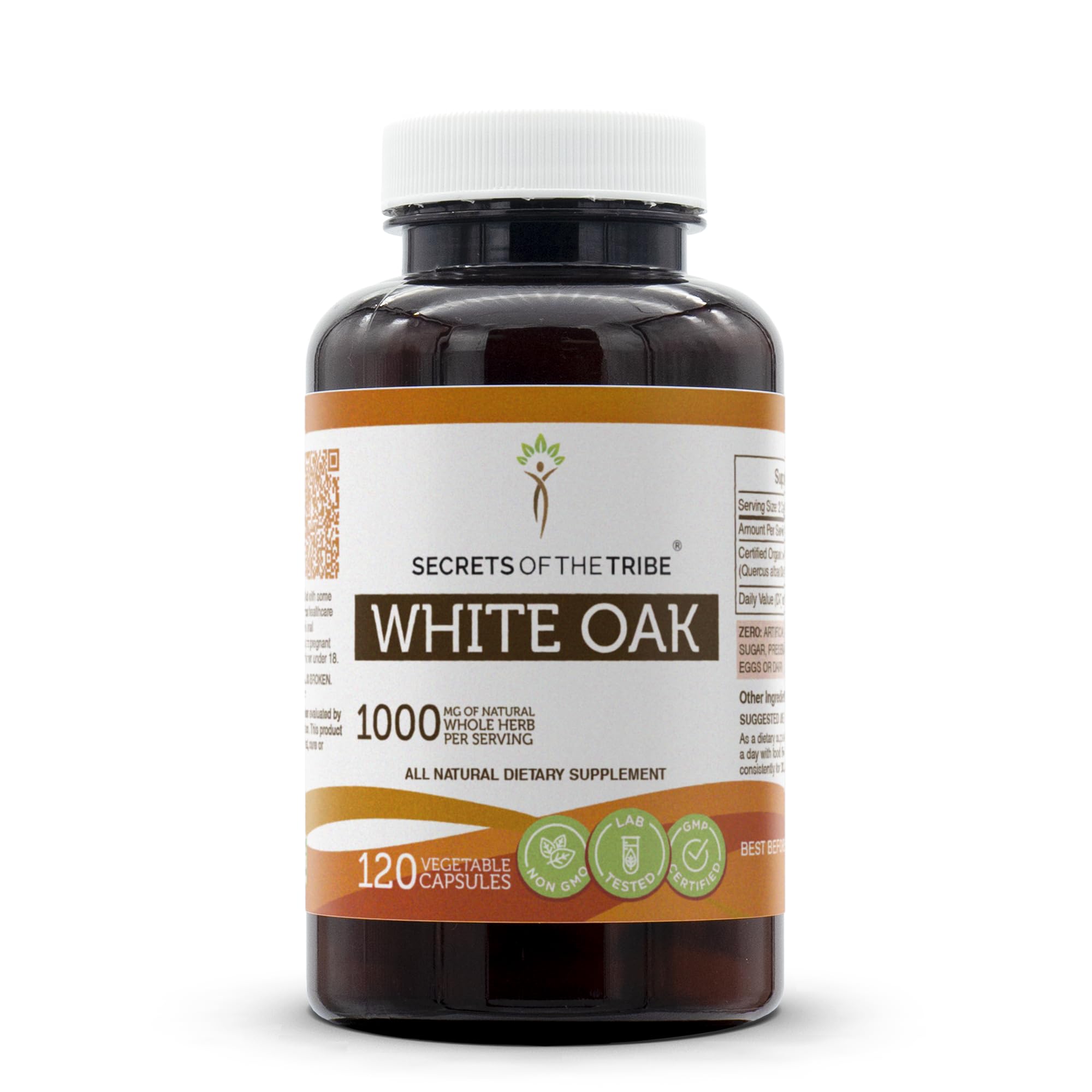 Foto 1 | Suplemento Secrets Of The Tribe White Oak 120 Cápsulas - Venta Internacional.