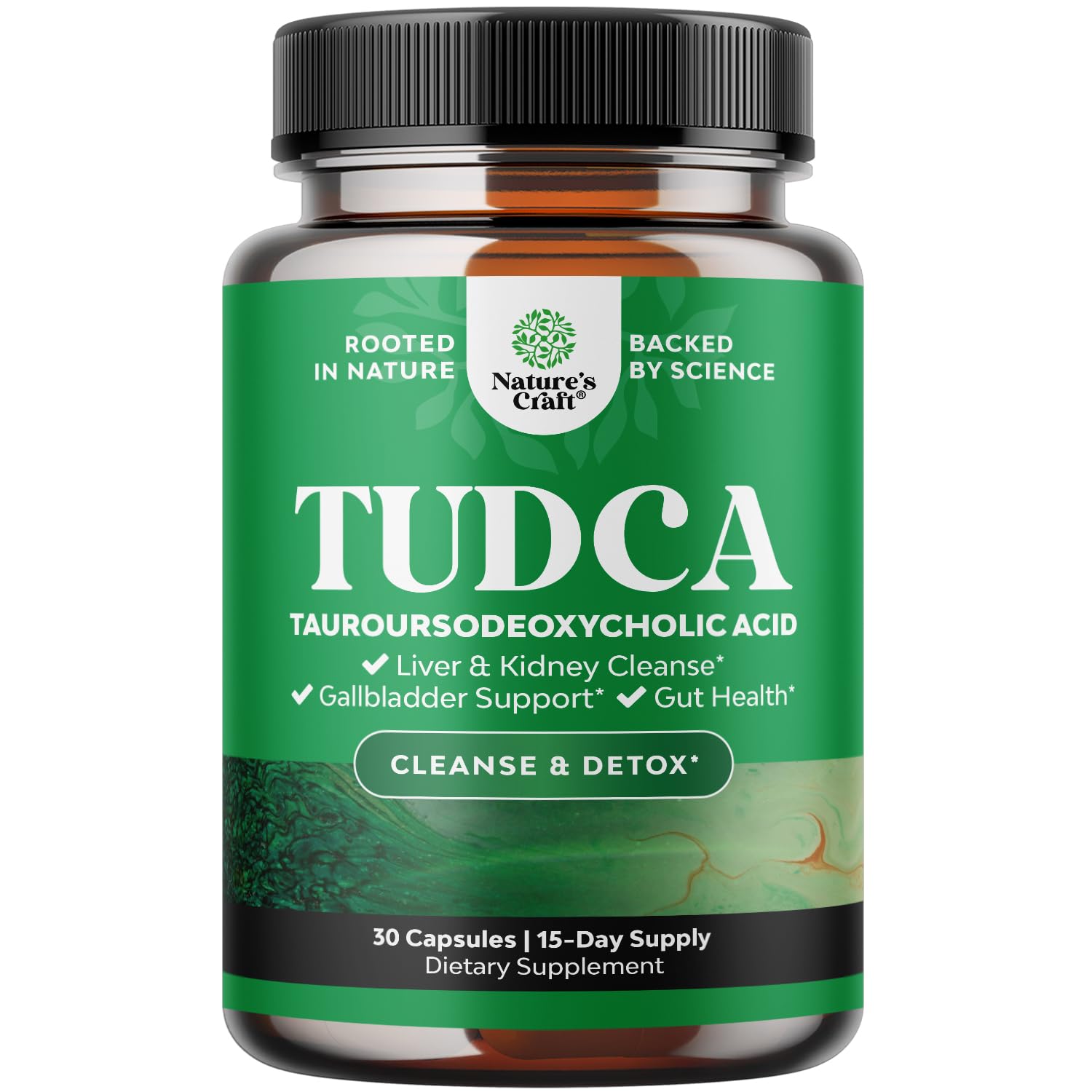 Foto 2 pulgar | Suplemento De Sal Biliar Avanzada Tudca De Natures Craft, 500 Mg - Venta Internacional.