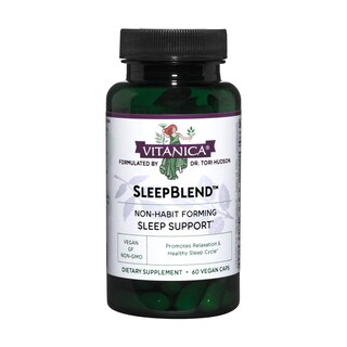 Foto 1 | Suplemento De Apoyo Al Sueño Vitanica Sleepblend 60 Cápsulas - Venta Internacional.