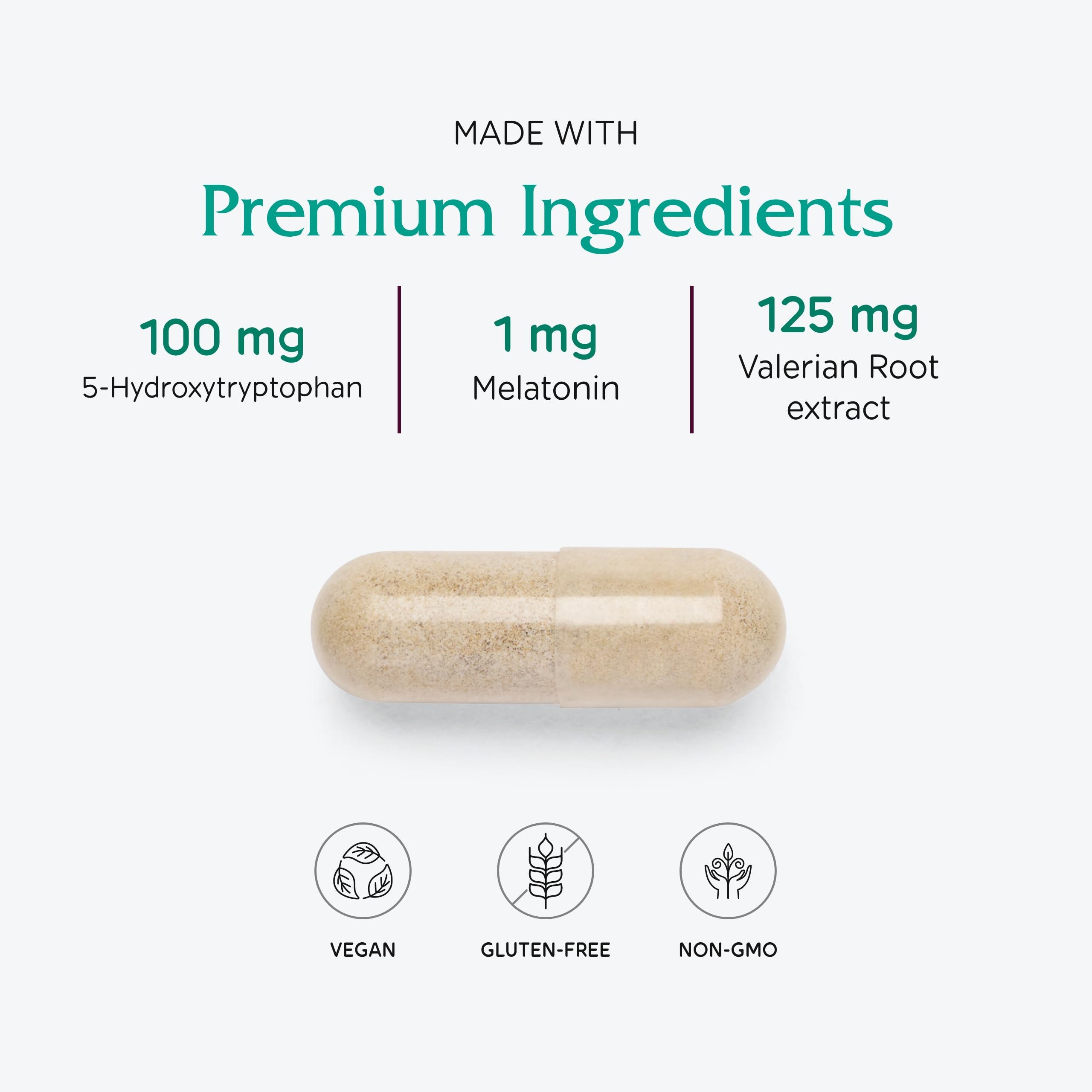 Foto 4 | Suplemento De Apoyo Al Sueño Vitanica Sleepblend 60 Cápsulas - Venta Internacional.