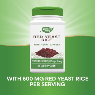 Foto 3 | Suplemento Nature's Way De Arroz De Levadura Roja 120 Cápsulas Veganas - Venta Internacional.