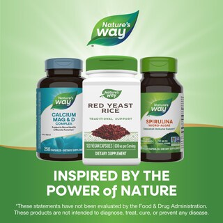 Foto 6 | Suplemento Nature's Way De Arroz De Levadura Roja 120 Cápsulas Veganas - Venta Internacional.