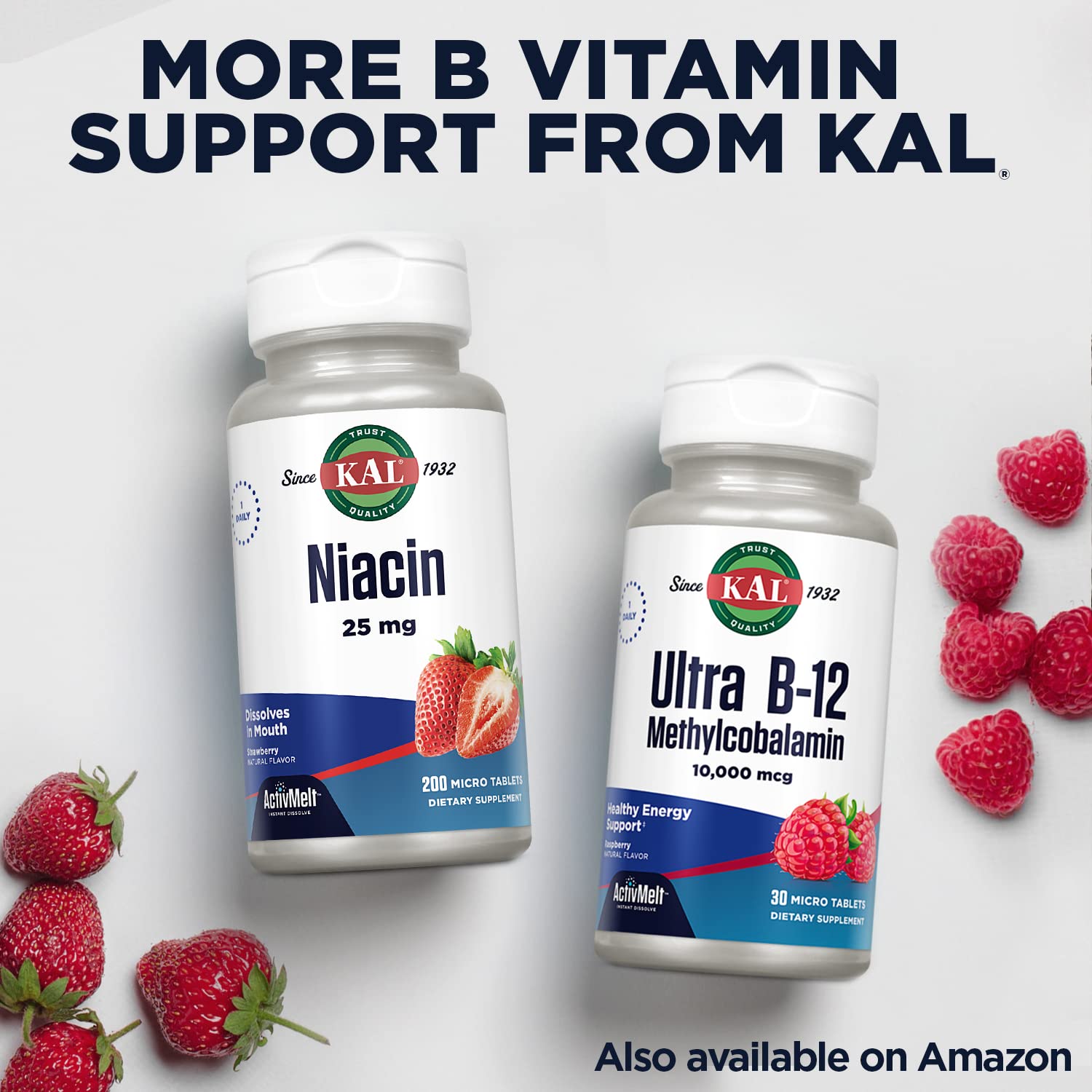 Foto 6 pulgar | Suplemento Kal De Vitamina B12, Metilcobalamina, 1000 Mcg, 120 Tabletas - Venta Internacional.