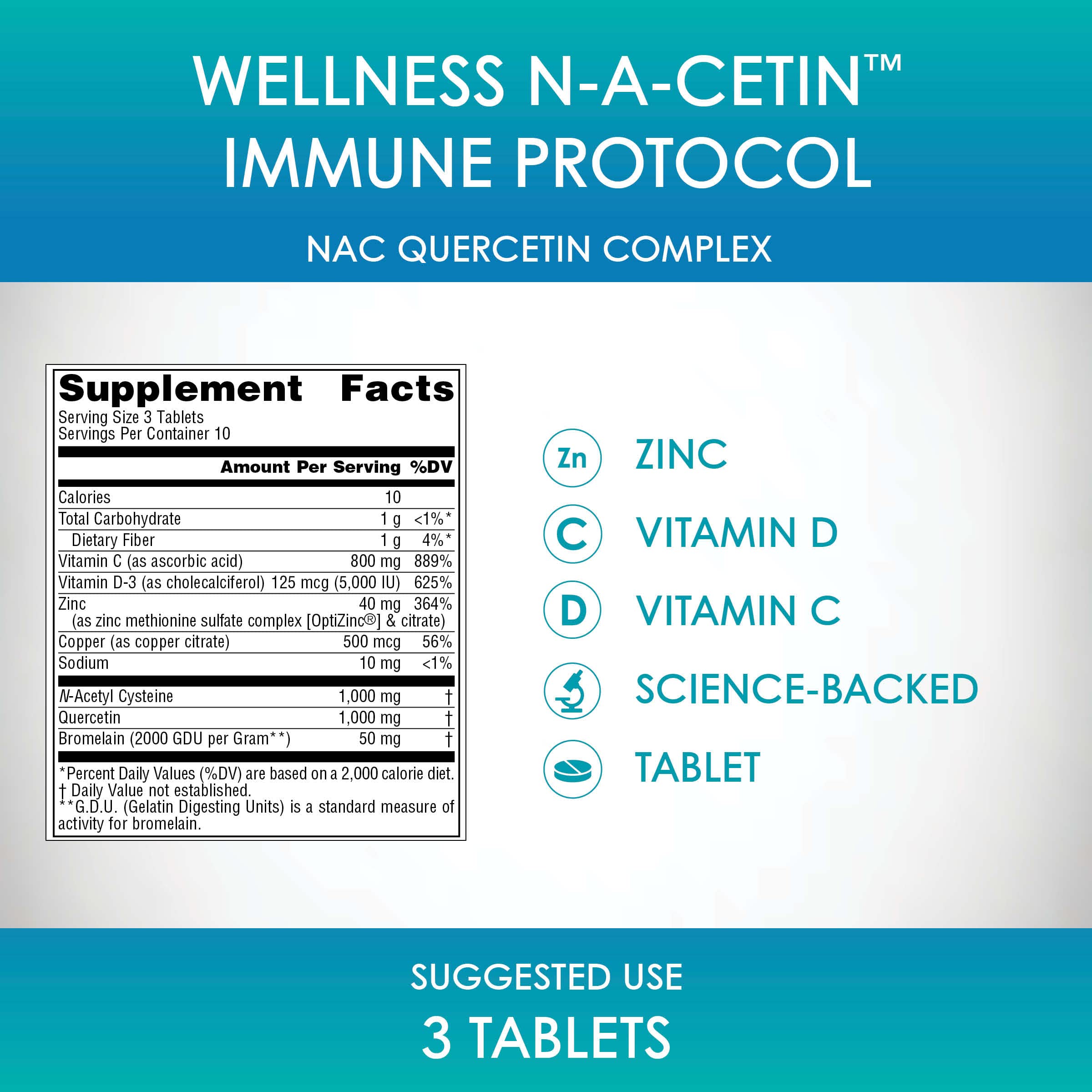 Foto 7 pulgar | Protocolo Inmunitario De N-a-cetin De Supplement Source Naturals Wellness - Venta Internacional.