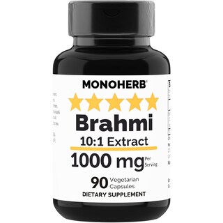 Foto 1 | Suplemento Monoherb Brahmi Extract 1000 Mg 90 Cápsulas - Venta Internacional.