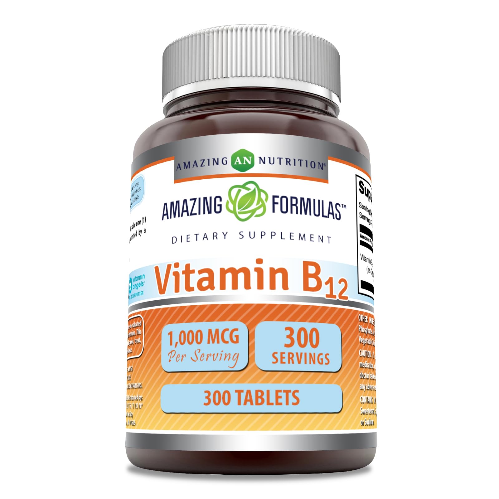Foto 2 pulgar | Suplemento Amazing Formulas Con Vitamina B12, 1000 Mcg, Tabletas 300c - Venta Internacional.
