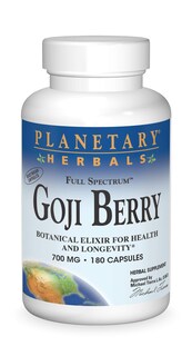 Foto 1 | Suplemento Planetary Herbals Goji Berry 700 Mg 180 Cápsulas - Venta Internacional.