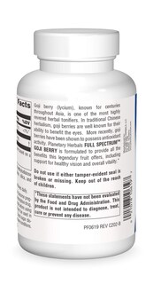 Foto 2 | Suplemento Planetary Herbals Goji Berry 700 Mg 180 Cápsulas - Venta Internacional.