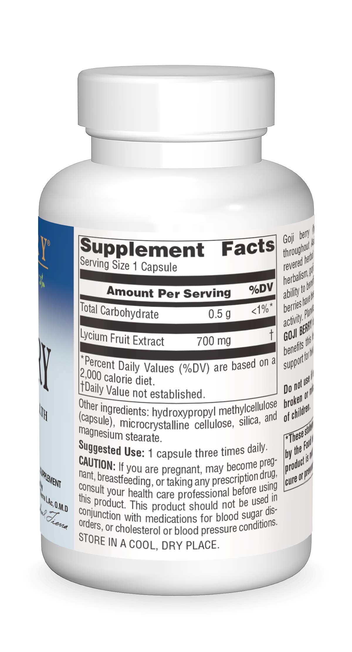 Foto 4 pulgar | Suplemento Planetary Herbals Goji Berry 700 Mg 180 Cápsulas - Venta Internacional.
