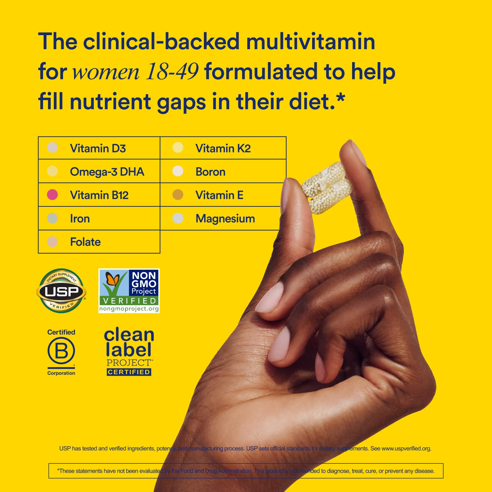 Foto 3 pulgar | Ritual Multivitamínico Esencial Para Mujeres Mayores De 18 Años 60 Cápsulas - Venta Internacional.