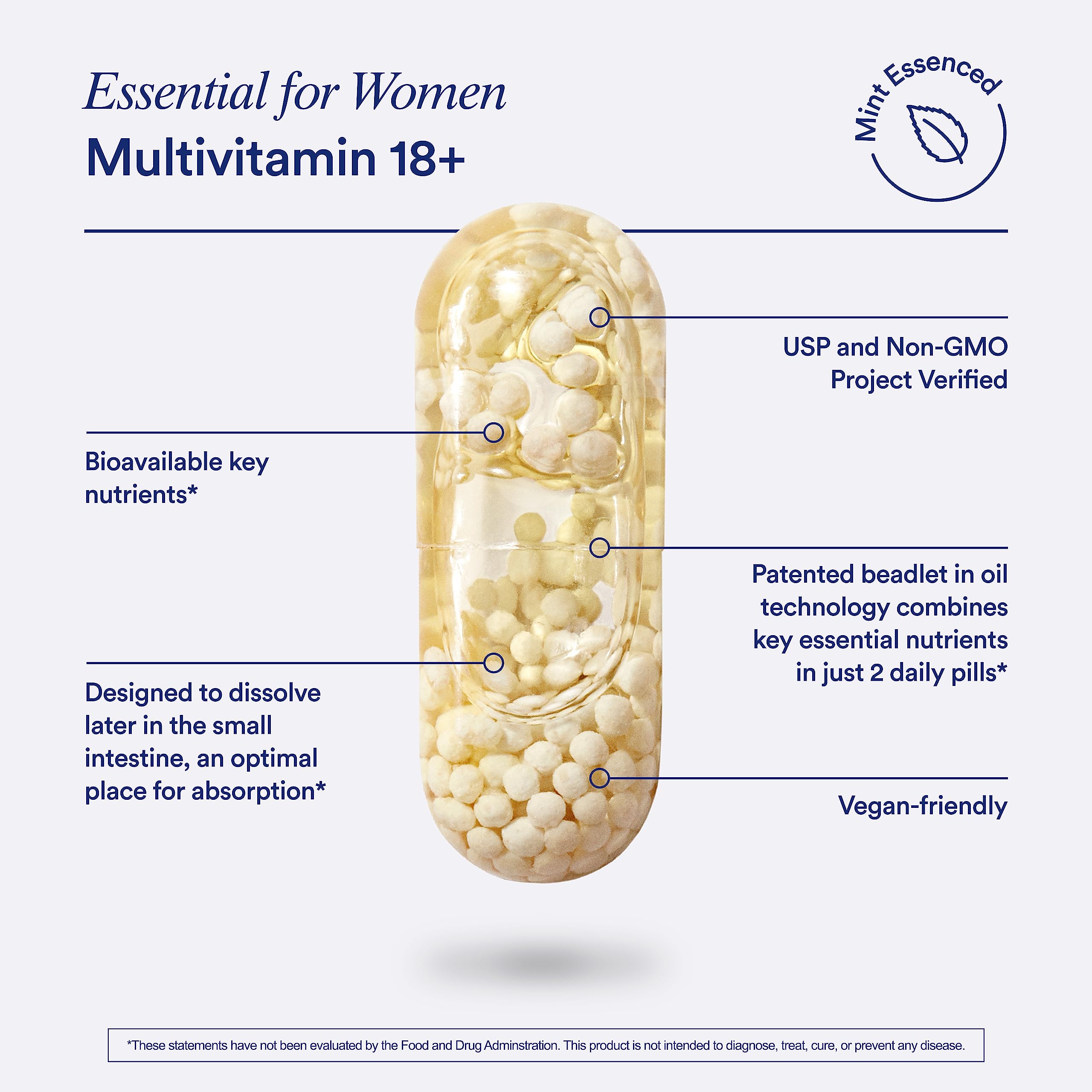 Foto 6 pulgar | Ritual Multivitamínico Esencial Para Mujeres Mayores De 18 Años 60 Cápsulas - Venta Internacional.