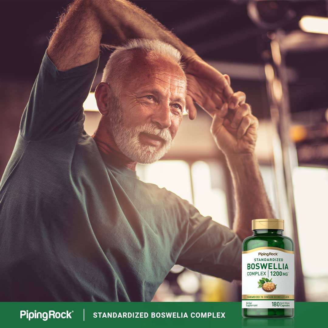 Foto 7 pulgar | Suplemento: Extracto De Boswellia De Piping Rock, 1200 Mg, 180 Cápsulas - Venta Internacional.