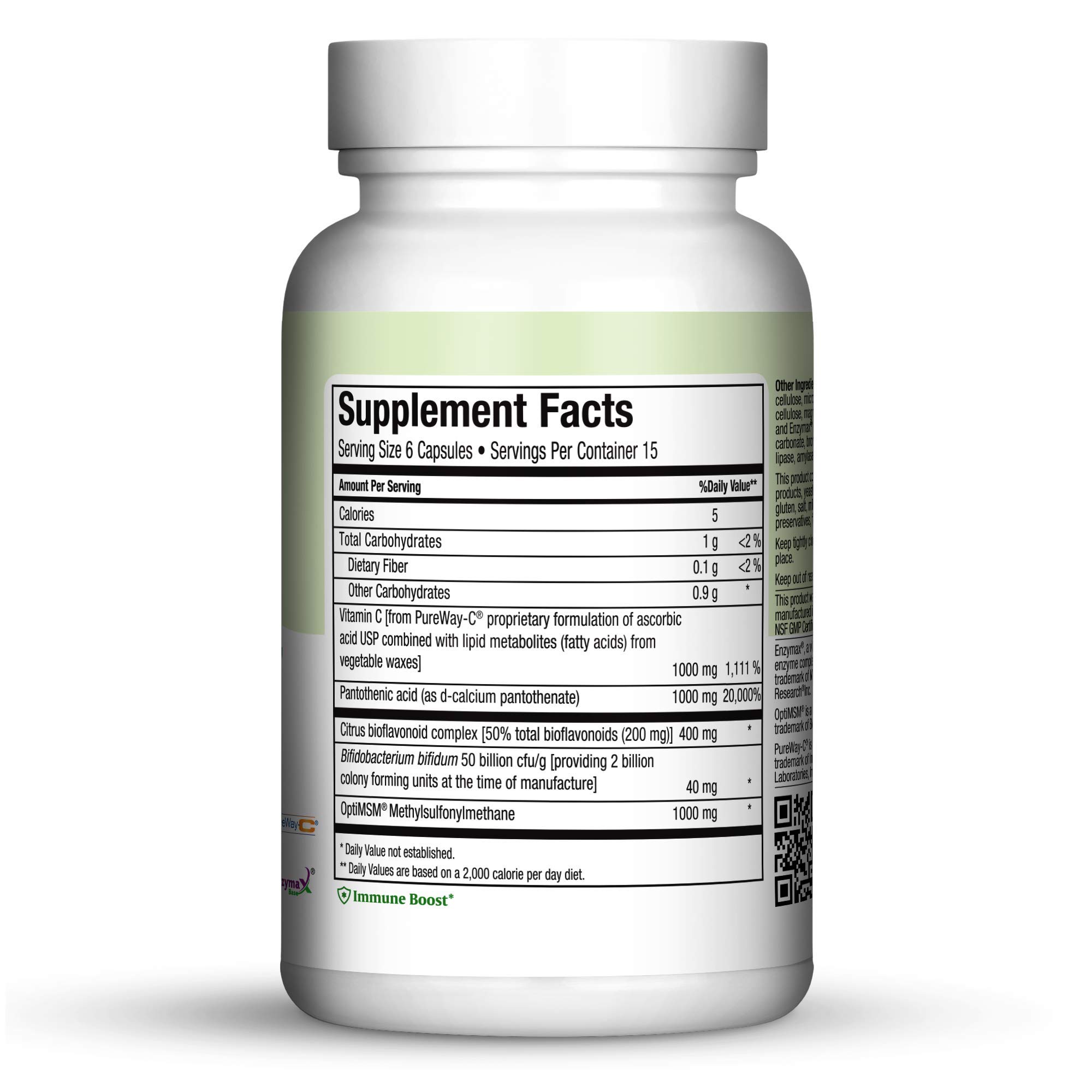 Foto 3 pulgar | Suplemento Maxi Health Allergy Support Vitamina C 90 Comprimidos - Venta Internacional.