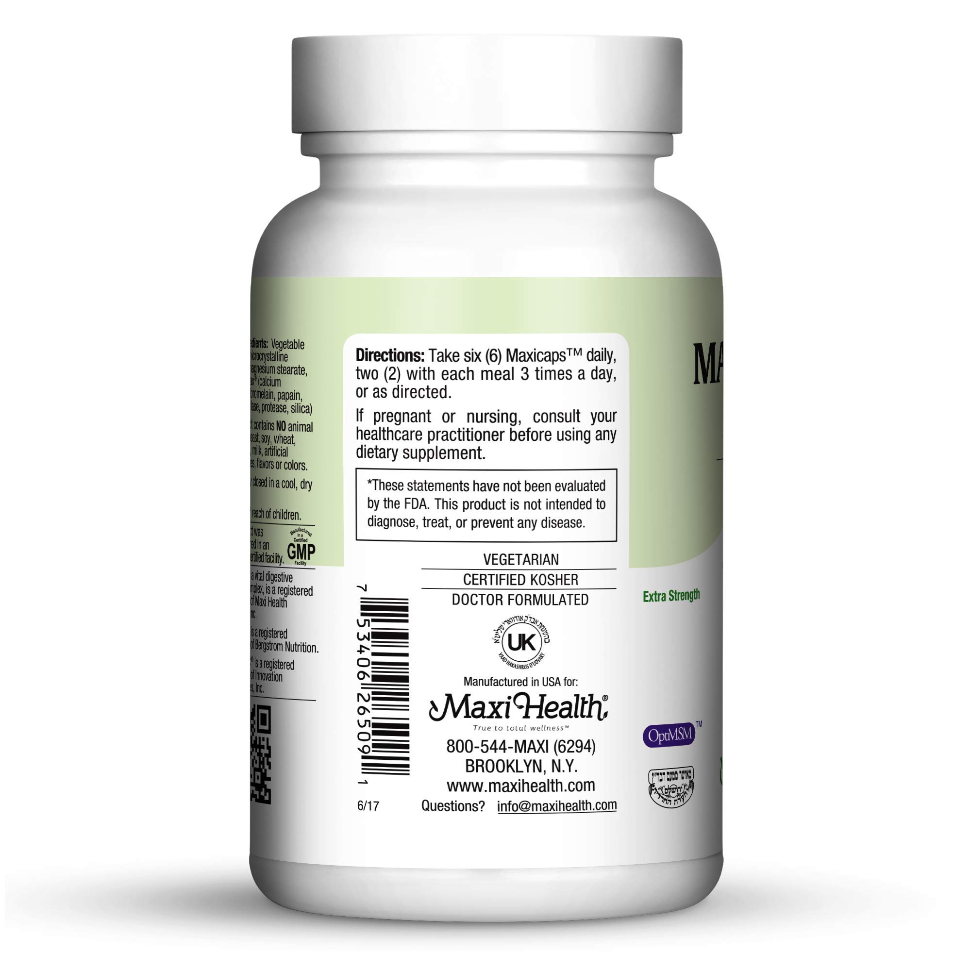 Foto 5 pulgar | Suplemento Maxi Health Allergy Support Vitamina C 90 Comprimidos - Venta Internacional.