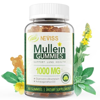 Foto 1 | Suplemento De Extracto De Hoja De Gordolobo Neviss, 1000 Mg, Gomitas, 60 Unidades - Venta Internacional.