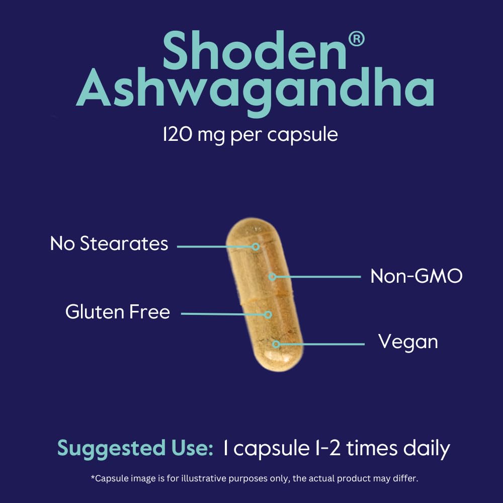 Foto 7 pulgar | Suplemento Bestvite Advanced Ashwagandha De 120 Mg Con Shoden 120 Cápsulas - Venta Internacional.